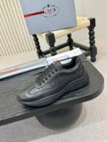 Мужские кроссовки Prada чёрного цвета, артикул 347900 — фото 7