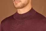 Мужская кофта Loro Piana бордового цвета, артикул 347945 — фото 4