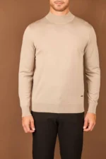 Мужская кофта Loro Piana бежевого цвета, артикул 347948