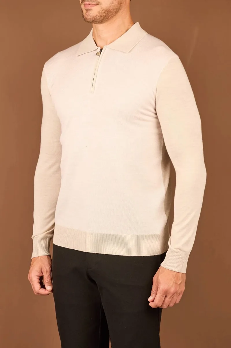 Поло с длинным рукавом KITON
