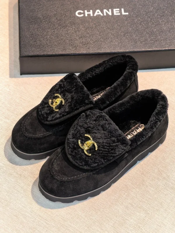 Зимние лоферы CHANEL