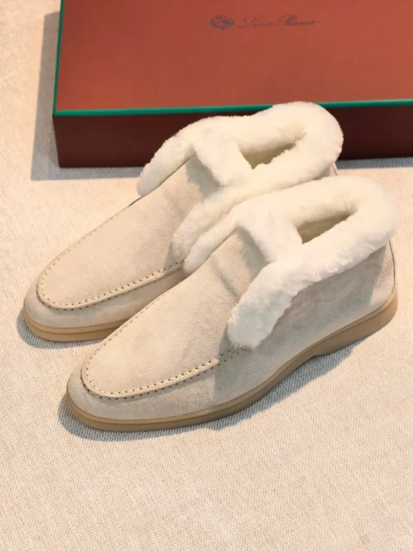 Зимние высокие лоферы LORO PIANA