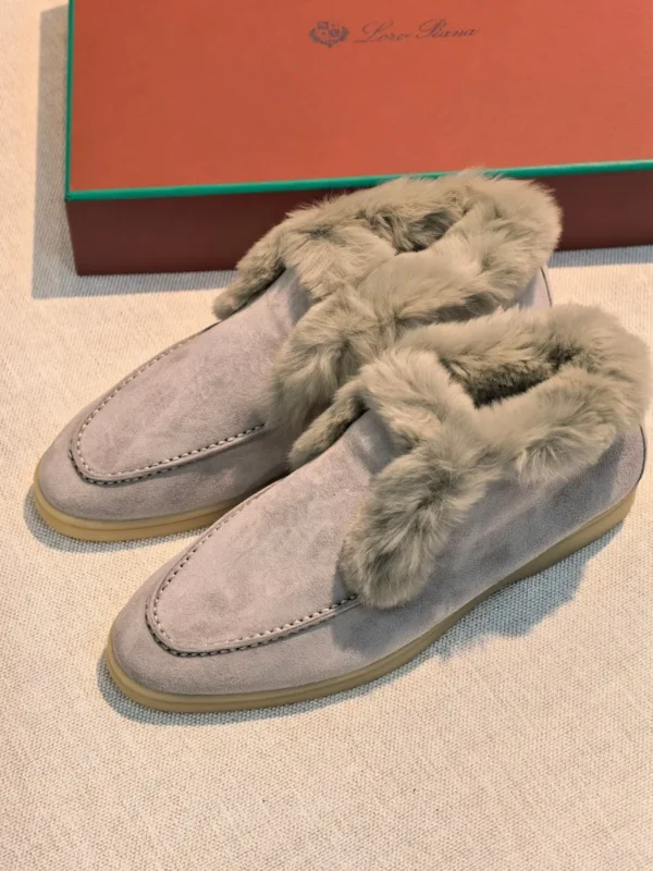 Зимние высокие лоферы LORO PIANA
