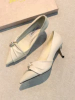 Женские туфли Jimmy Choo белого цвета, артикул 347980 — фото 3