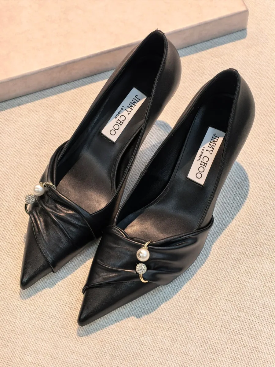 347981_1 Женские туфли Jimmy Choo чёрного цвета, артикул 347981