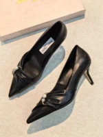 Женские туфли Jimmy Choo чёрного цвета, артикул 347981 — фото 2