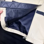 Женская кожаная куртка Saint Laurent белого цвета, артикул 347984 — фото 4
