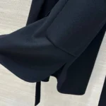 Женское пальто Loro Piana чёрного цвета, артикул 348010 — фото 7