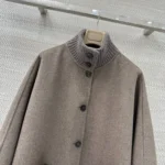 Женское пальто Loro Piana коричневого цвета, артикул 348025 — фото 3