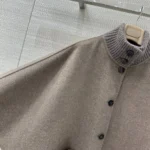 Женское пальто Loro Piana коричневого цвета, артикул 348025 — фото 6