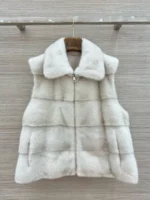Женская безрукавка Loro Piana белого цвета, артикул 348029