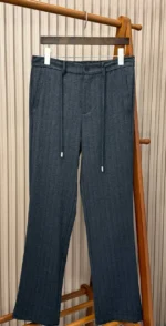 Мужской спортивный костюм Loro Piana серого цвета, артикул 348074 — фото 4