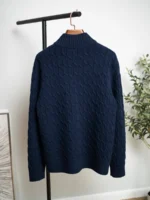 Мужской кардиган Loro Piana тёмно-синего цвета, артикул 348088 — фото 2