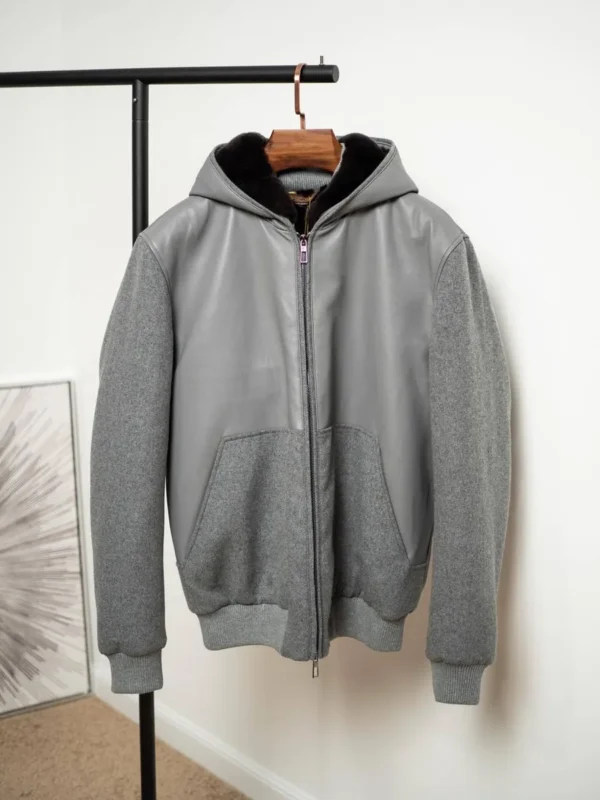 Бомбер с меховым подкладом LORO PIANA