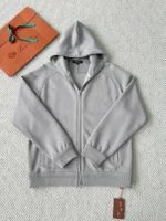 Мужской спортивный костюм Loro Piana серого цвета, артикул 348119 — фото 2