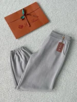 Мужской спортивный костюм Loro Piana серого цвета, артикул 348119 — фото 3