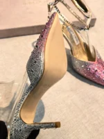 Женские туфли Jimmy Choo розового цвета, артикул 348162 — фото 4