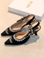 Женские туфли Dior чёрного цвета, артикул 348169