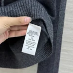 Женский спортивный костюм Loro Piana серого цвета, артикул 348188 — фото 10