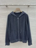 Женский спортивный костюм Loro Piana серого цвета, артикул 348188 — фото 2