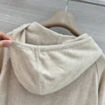Женский спортивный костюм Loro Piana бежевого цвета, артикул 348189 — фото 6