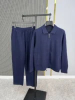 Мужской костюм Brioni тёмно-синего цвета, артикул 348241