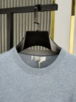 Мужская кофта Brunello Cucinelli голубого цвета, артикул 348271 — фото 4