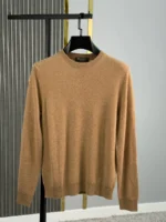 Мужская кофта Loro Piana коричневого цвета, артикул 348292