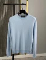 Мужская кофта Loro Piana голубого цвета, артикул 348294
