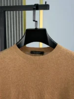 Мужская кофта Zegna коричневого цвета, артикул 348303 — фото 4
