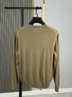 Мужская кофта Zegna цвета хаки, артикул 348304 — фото 2