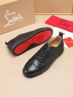 Мужские кеды Christian Louboutin чёрного цвета, артикул 348306 — фото 5