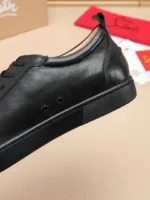 Мужские кеды Christian Louboutin чёрного цвета, артикул 348306 — фото 6