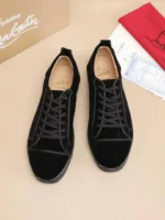 Мужские кеды Christian Louboutin чёрного цвета, артикул 348307 — фото 3