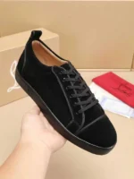 Мужские кеды Christian Louboutin чёрного цвета, артикул 348307 — фото 5