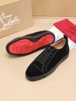 Мужские кеды Christian Louboutin чёрного цвета, артикул 348307 — фото 7