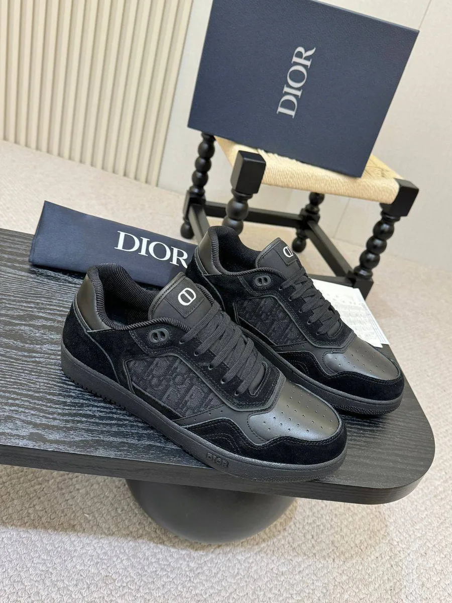 348324_1 Мужские кеды Dior чёрного цвета, артикул 348324