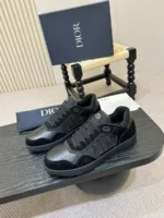 Мужские кеды Dior чёрного цвета, артикул 348324 — фото 3