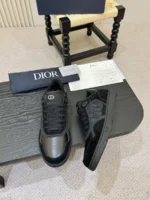 Мужские кеды Dior чёрного цвета, артикул 348324 — фото 4