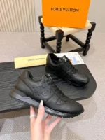 Мужские кроссовки Louis Vuitton чёрного цвета, артикул 348330 — фото 6