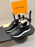 Мужские кроссовки Louis Vuitton чёрного цвета, артикул 348333 — фото 3