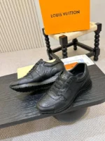Мужские кроссовки Louis Vuitton чёрного цвета, артикул 348334 — фото 5