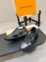 Мужские кроссовки Louis Vuitton чёрного цвета, артикул 348336 — фото 5