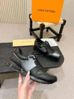 Мужские кроссовки Louis Vuitton чёрного цвета, артикул 348336 — фото 6