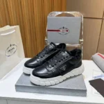 Мужские кеды Hermes чёрного цвета, артикул 348348
