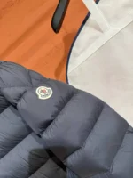 Мужская куртка Moncler тёмно-синего цвета, артикул 348350 — фото 10