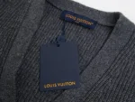 Мужской кардиган Louis Vuitton серого цвета, артикул 348355 — фото 10
