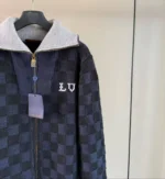 Мужской кардиган Louis Vuitton тёмно-синего цвета, артикул 348358 — фото 3