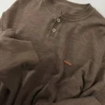 Мужская кофта Loro Piana коричневого цвета, артикул 348360 — фото 6