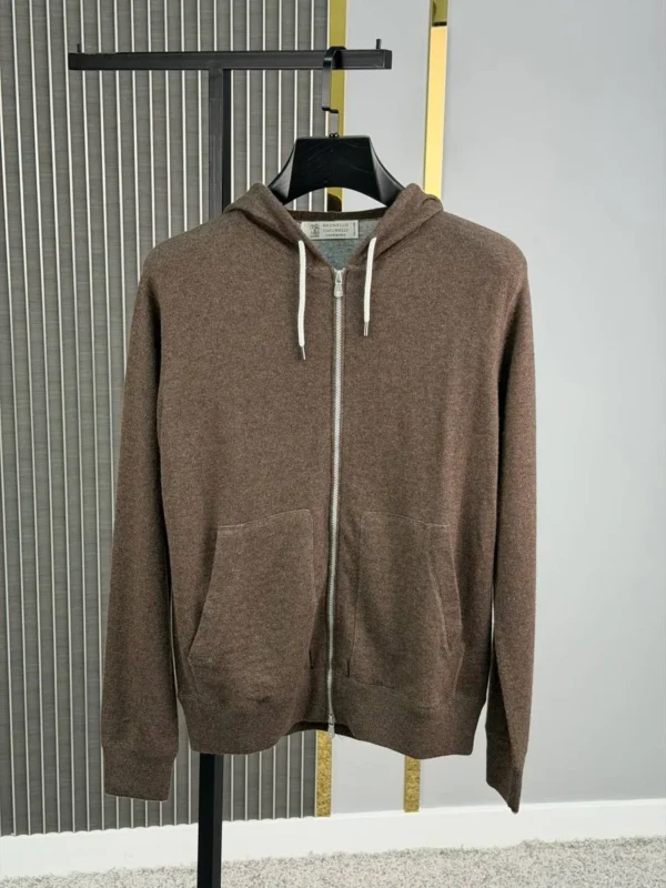 Кофта на молнии BRUNELLO CUCINELLI